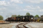 NS 8787 leads train 119 southbound